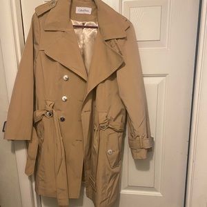 Calvin Klein womens trench coat.